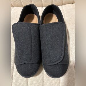Foamtreads  Doctor 2 Black Wool Men's Slipper Size 11